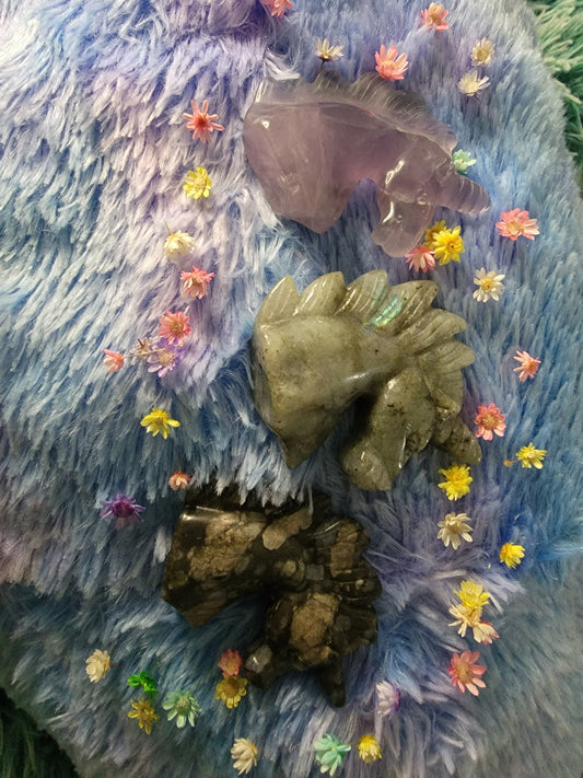 2" Unicorn (Natural Crystal)