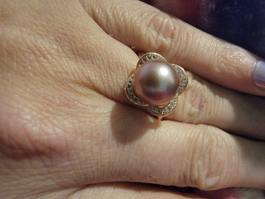 Eddison pearl ring