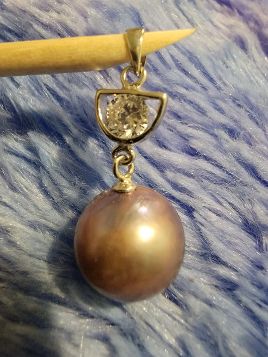 Edison evil eye pendant